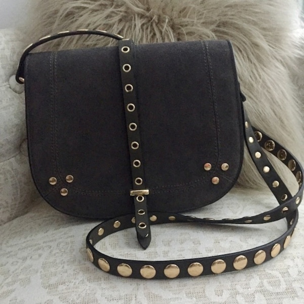 Crossbody Bag with Studs